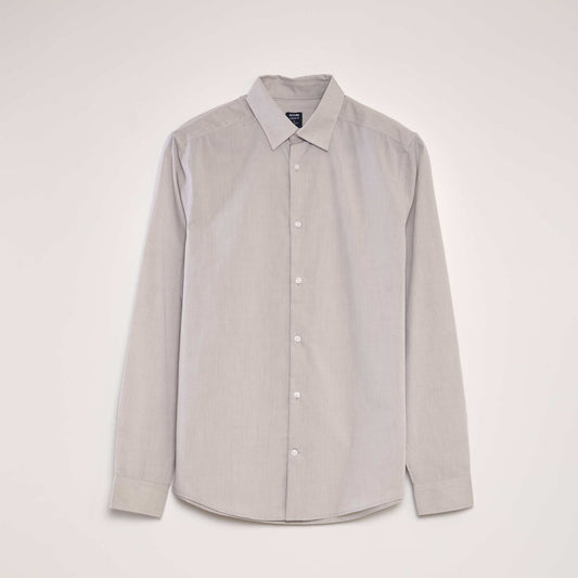 Classic plain shirt GREY