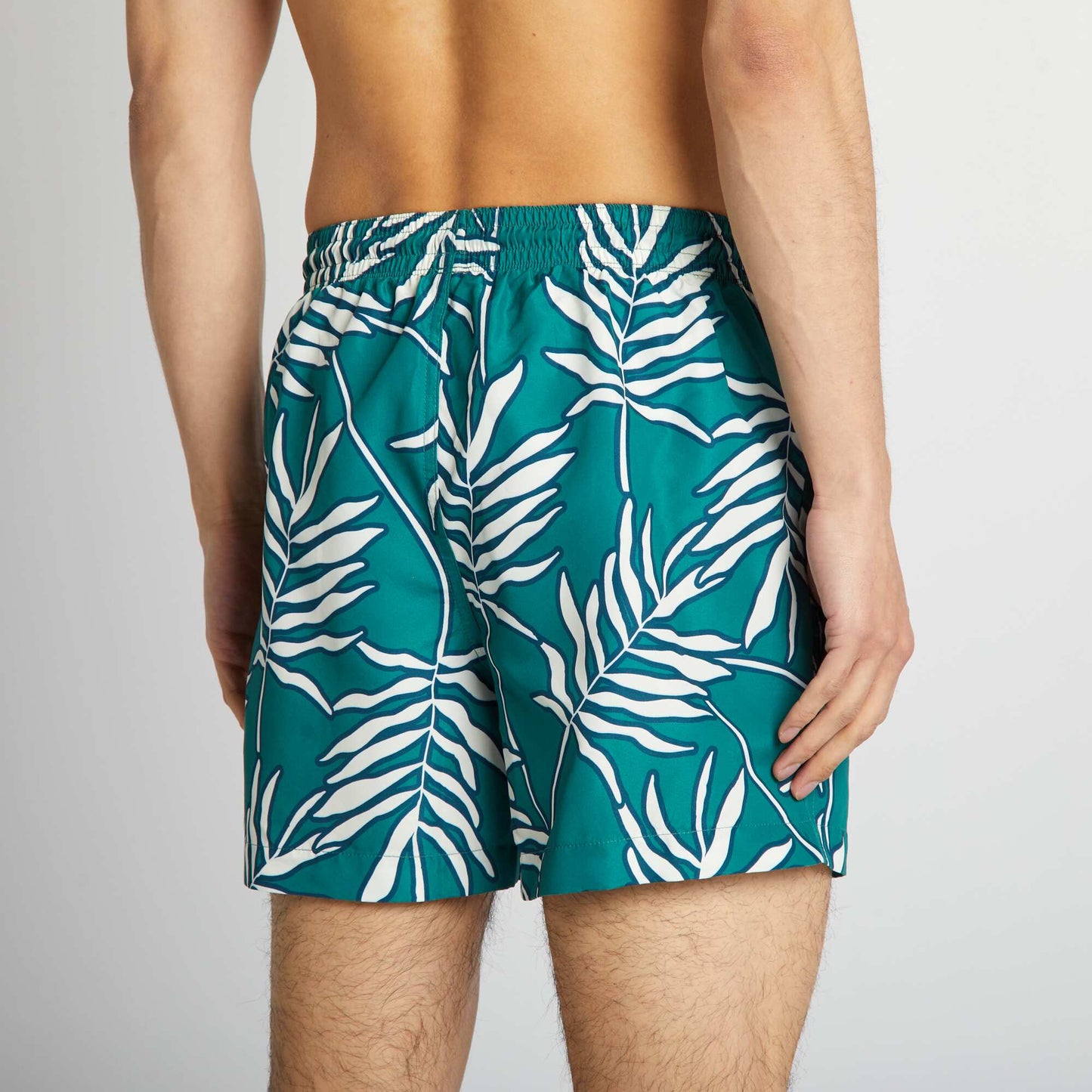 Floral swim shorts GREEN