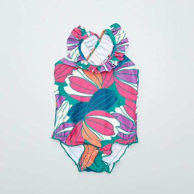 Printed swimsuit - One-piece GREEN