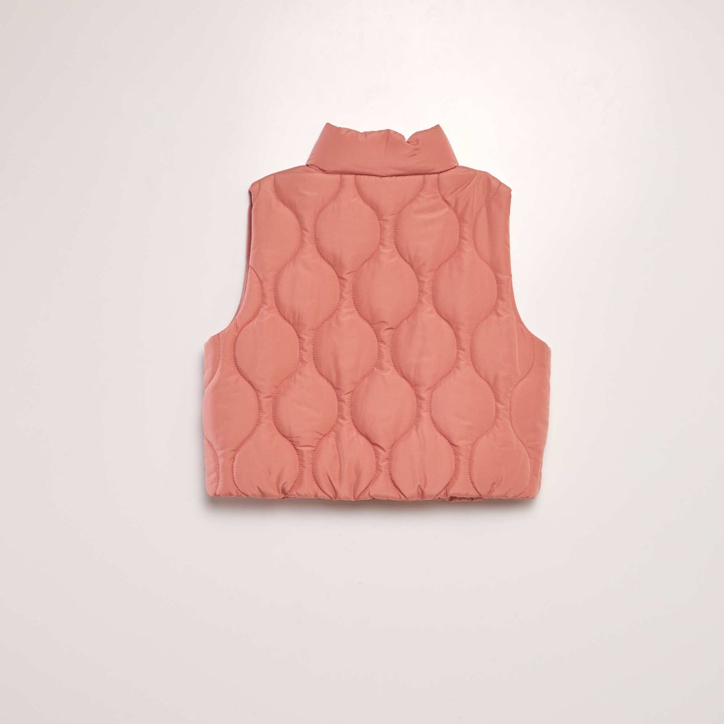 Quilted padded bodywarmer PINK