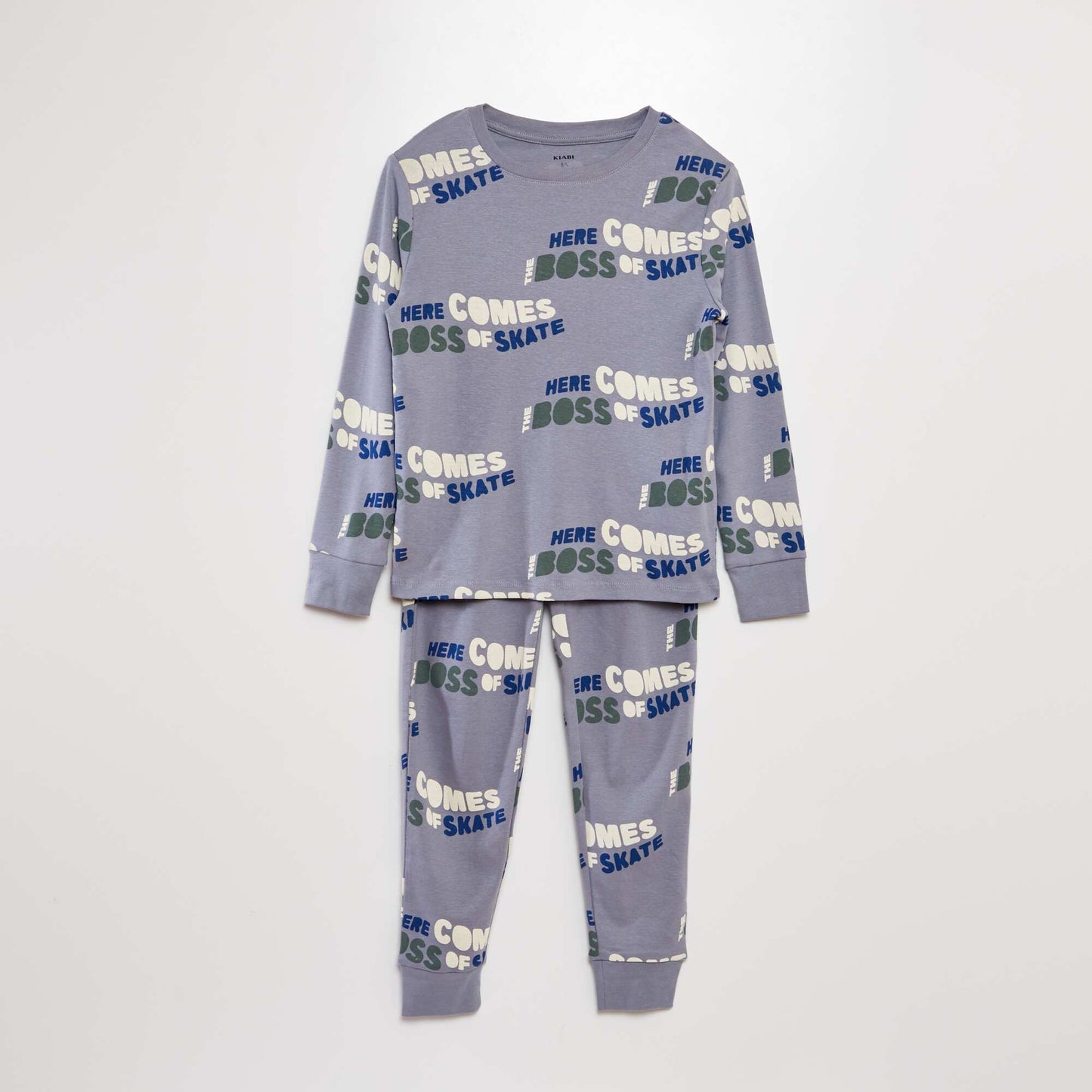 T-shirt + trousers pyjama set - 2-piece set GREY