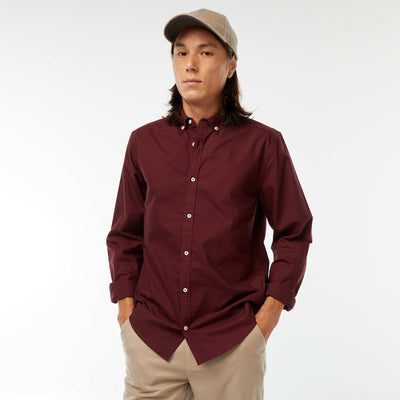 Regular-fit Oxford shirt RED