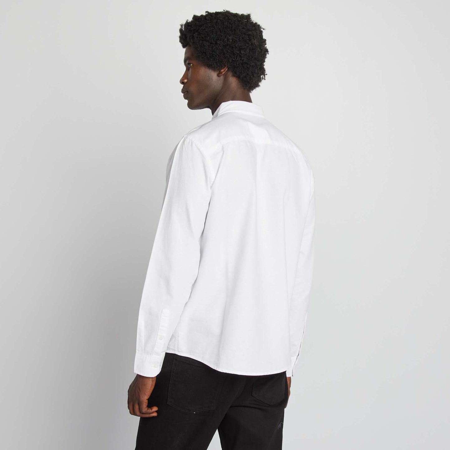 Regular-fit Oxford shirt WHITE