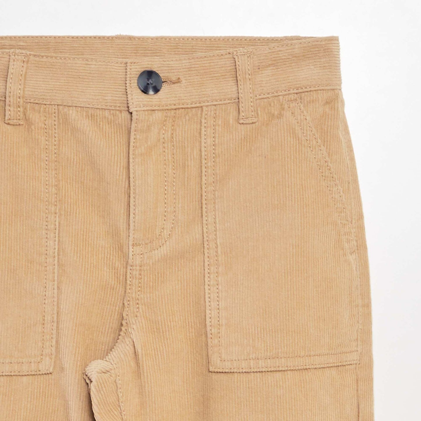 Corduroy trousers BEIGE