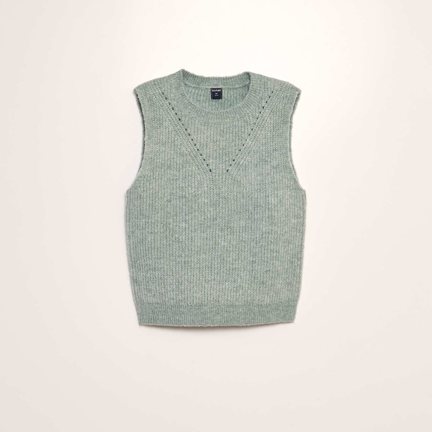 Knit tank top GREEN