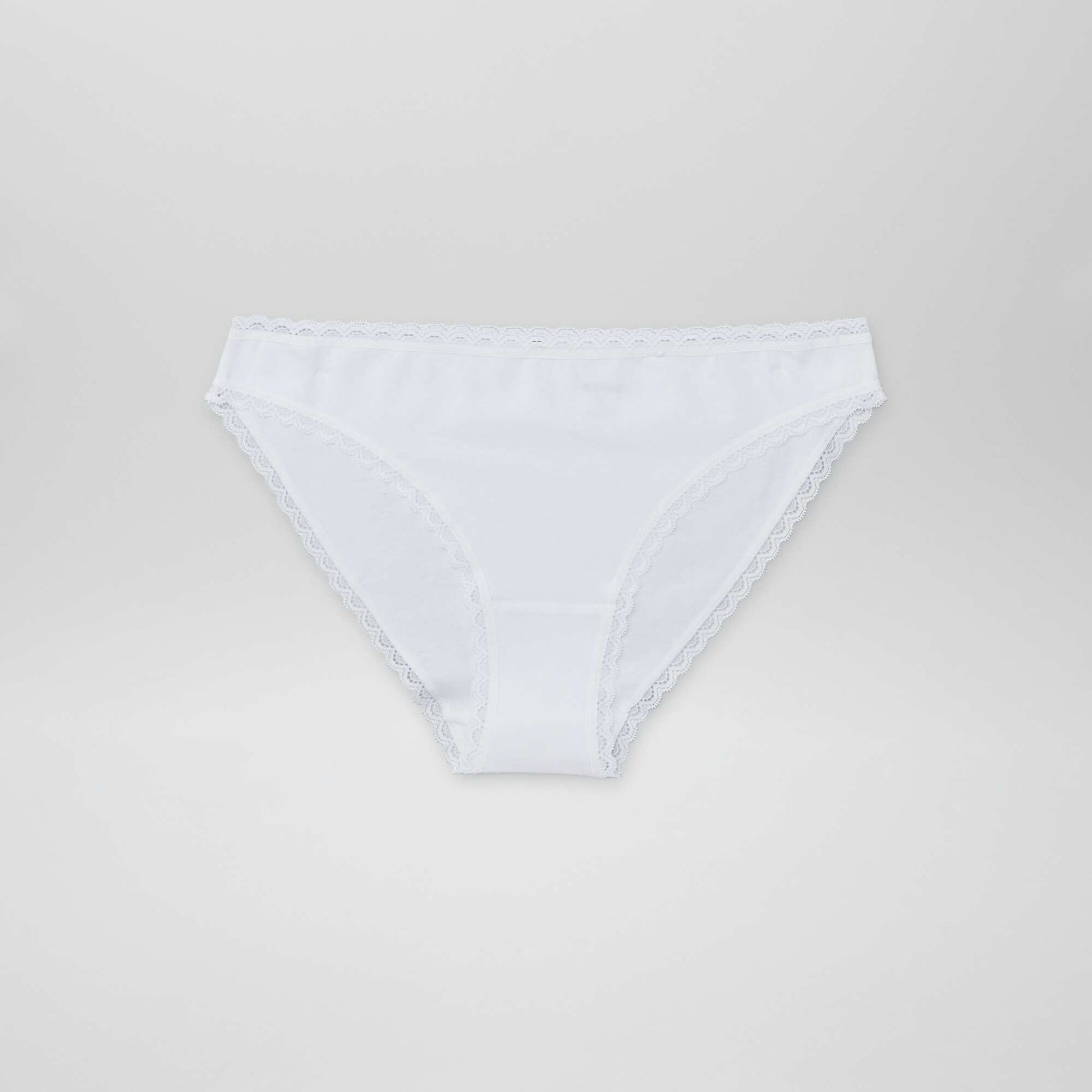 Pack of 2 cotton briefs WHITE