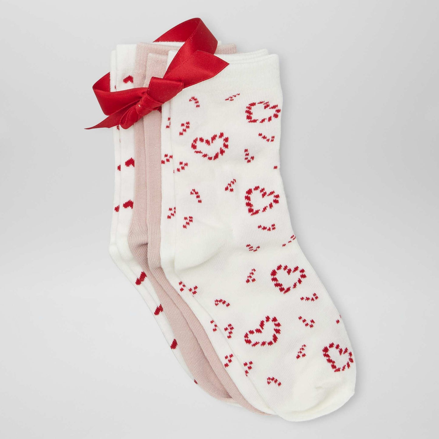 Christmas socks - Pack of 3 WHITE