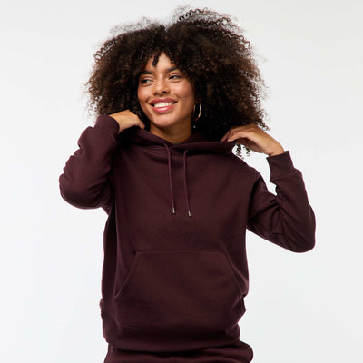 Plain hoodie PURPLE