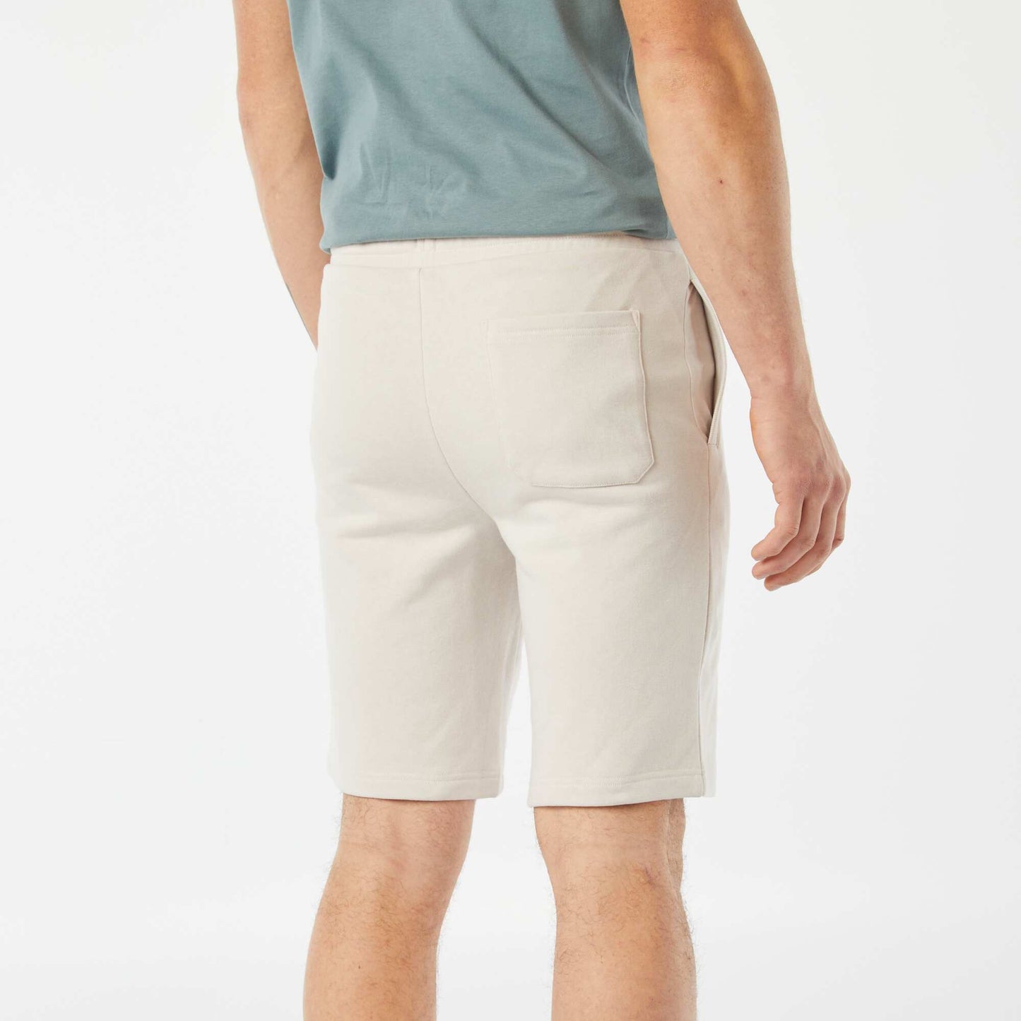 Plain Bermuda short joggers GREY