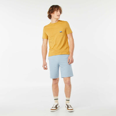 Plain Bermuda short joggers BLUE