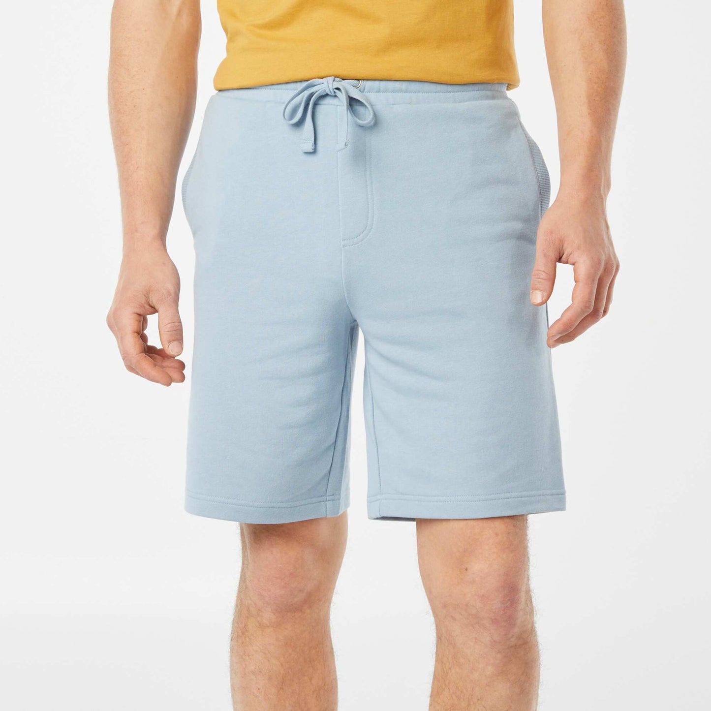 Plain Bermuda short joggers BLUE