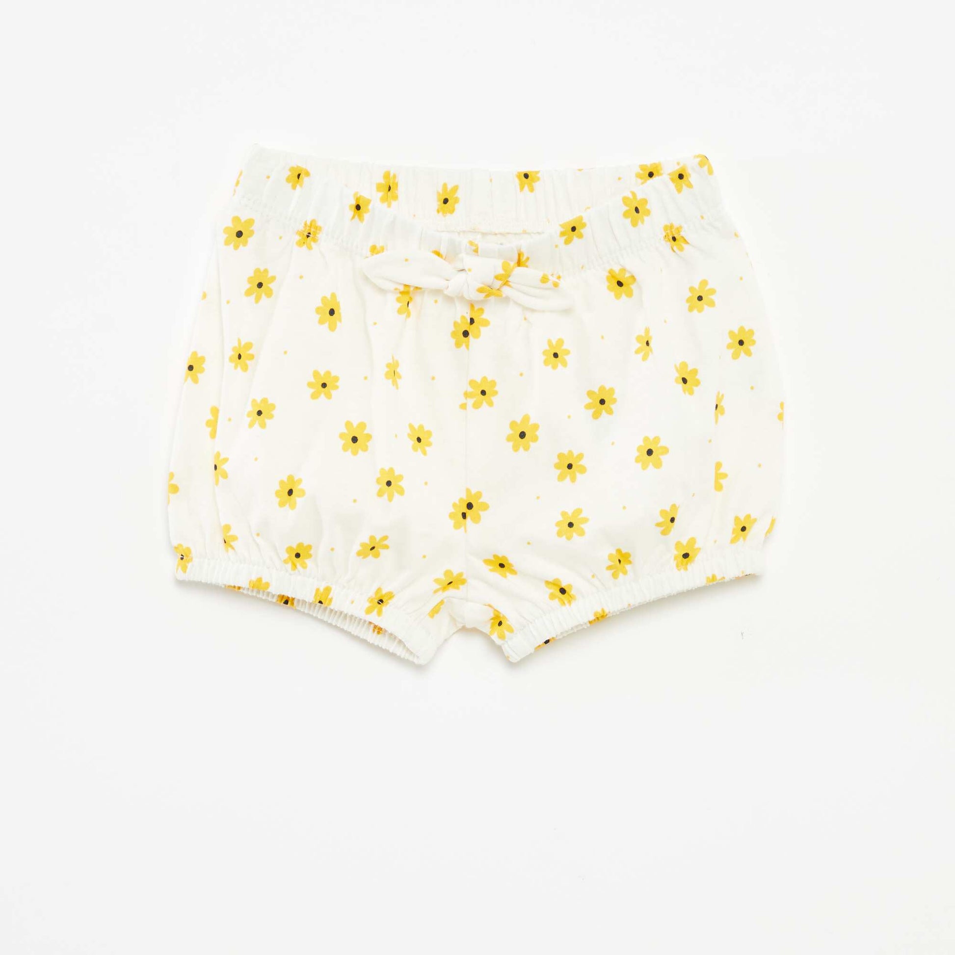 Pack of shorts with bows - 2-piece set WHITE