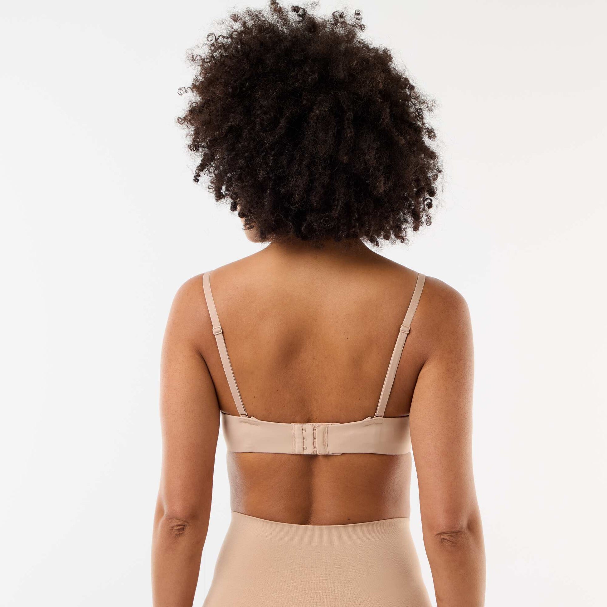 Invisible bandeau bra PINK