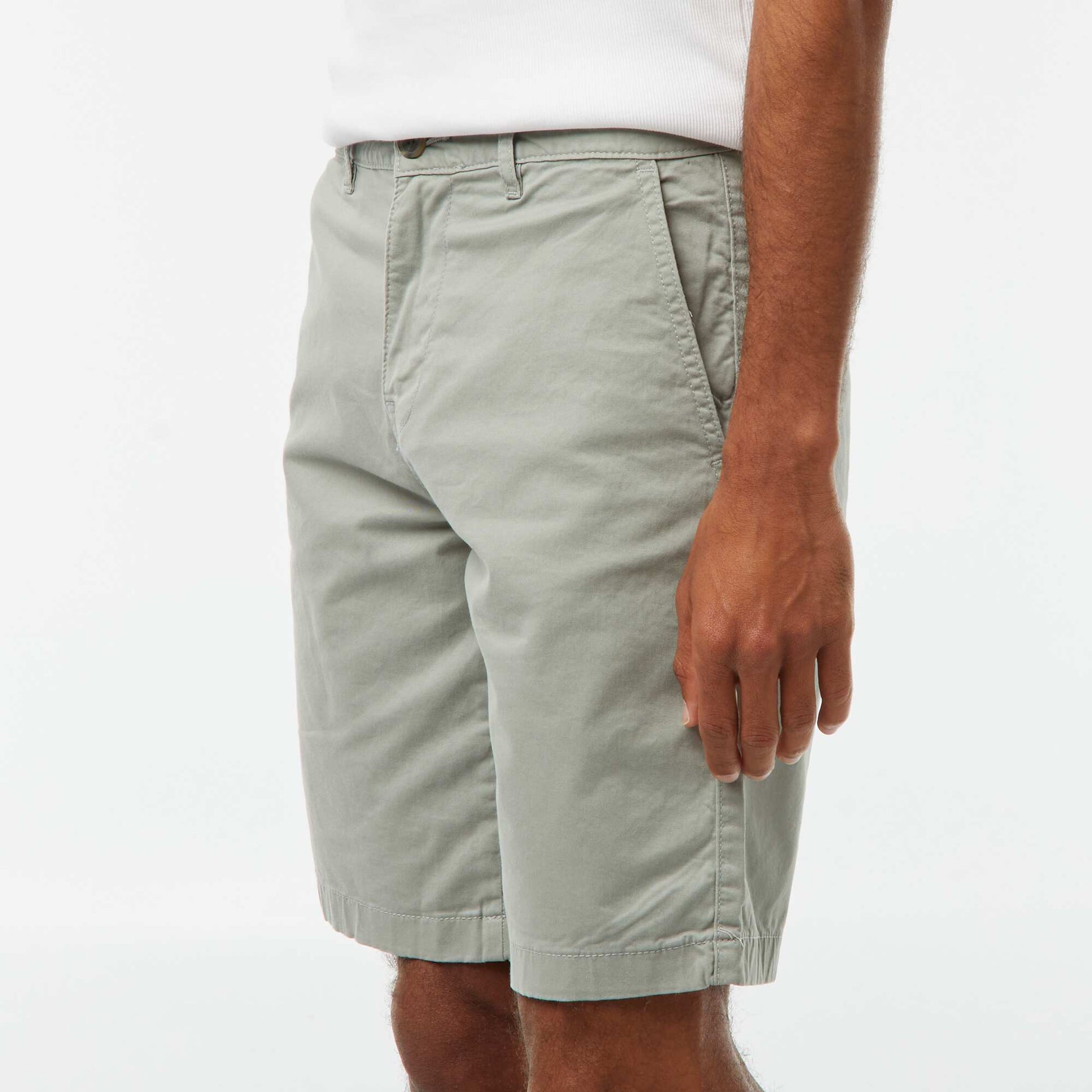 Chino shorts GREEN