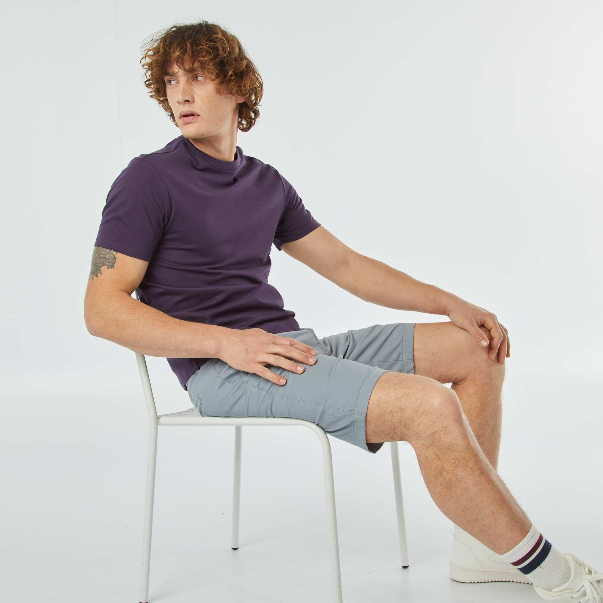 Chino shorts BLUE