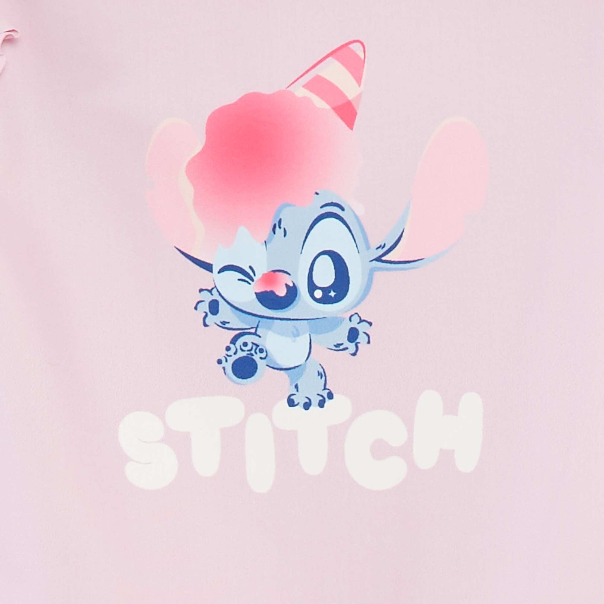 Disney Stitch UV 50 rash vest PURPLE