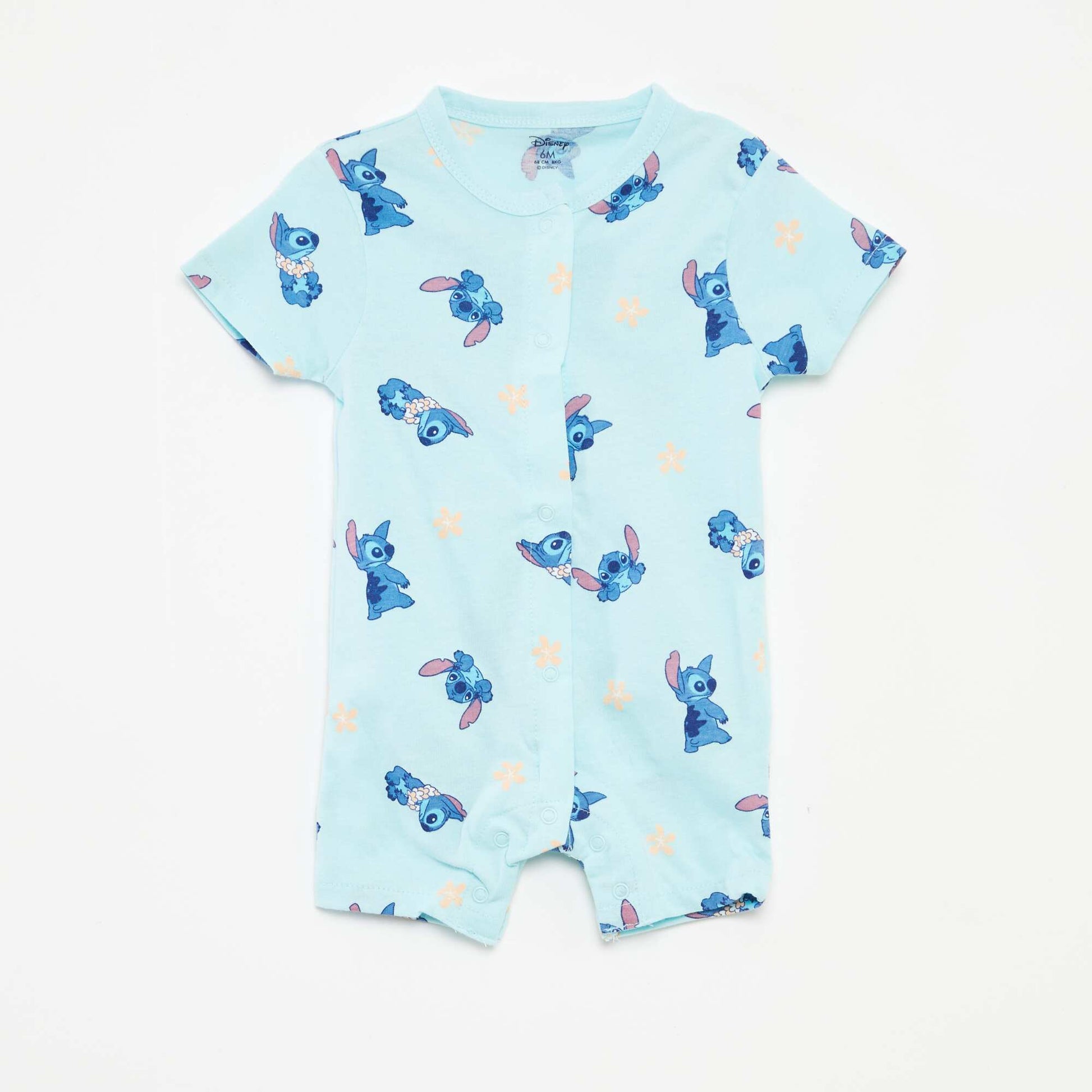 Pack of 2 Disney short-sleeved rompers BLUE