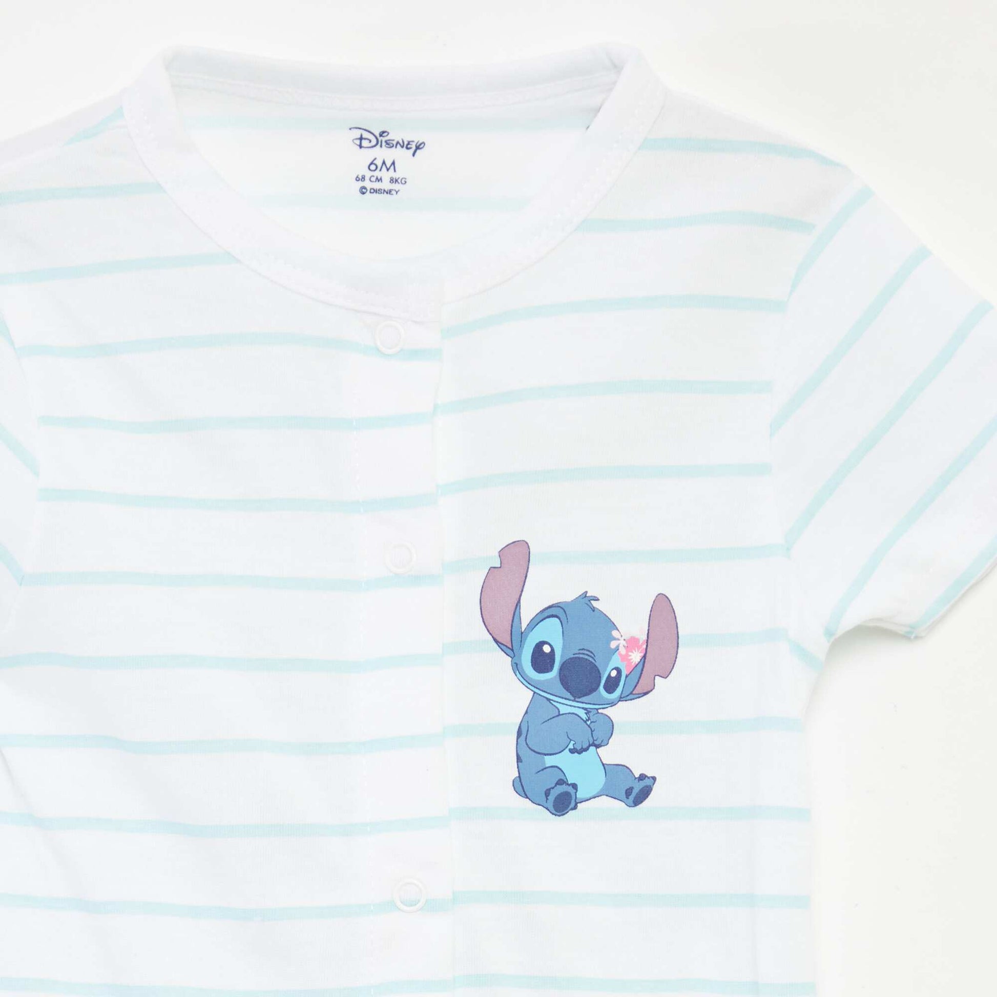 Pack of 2 Disney short-sleeved rompers BLUE