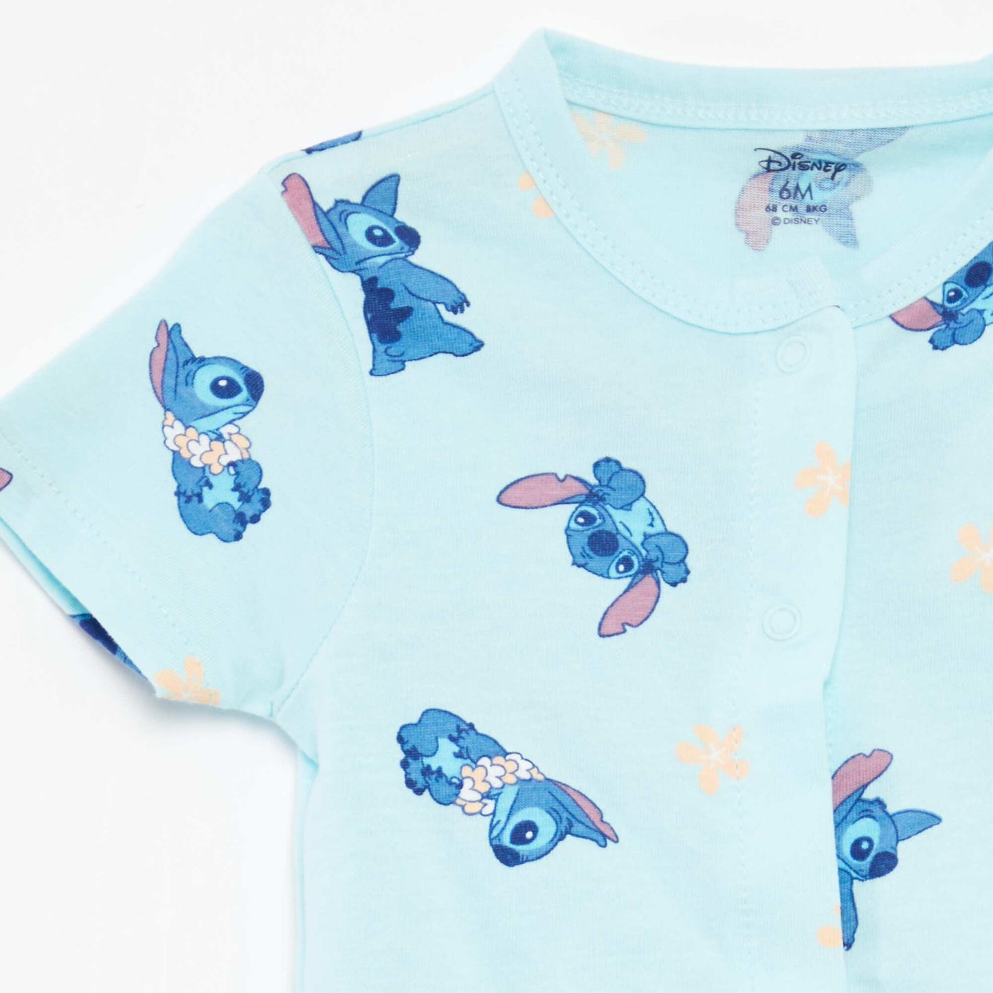 Pack of 2 Disney short-sleeved rompers BLUE