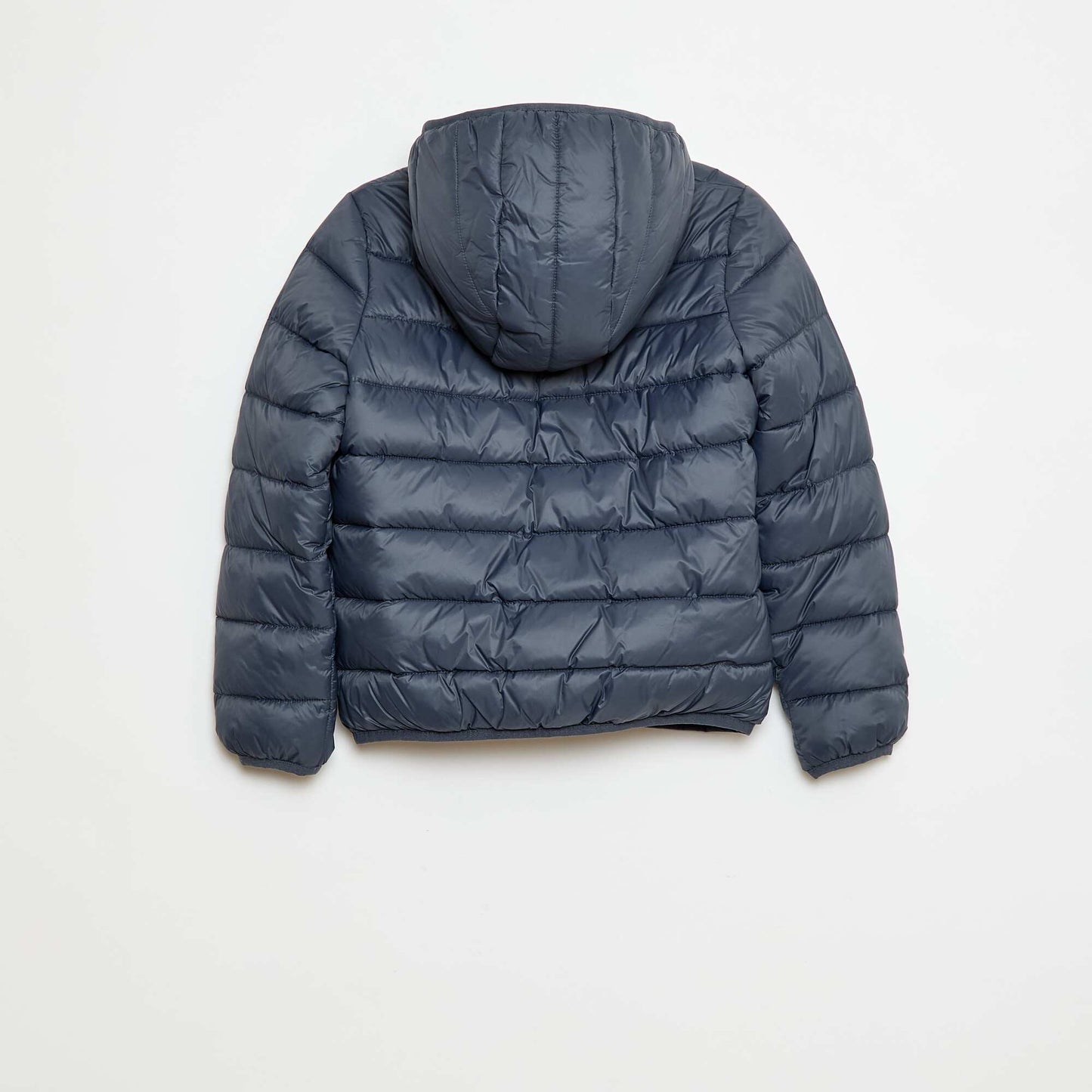 Lightweight Padded Jacket with Hood BLUE