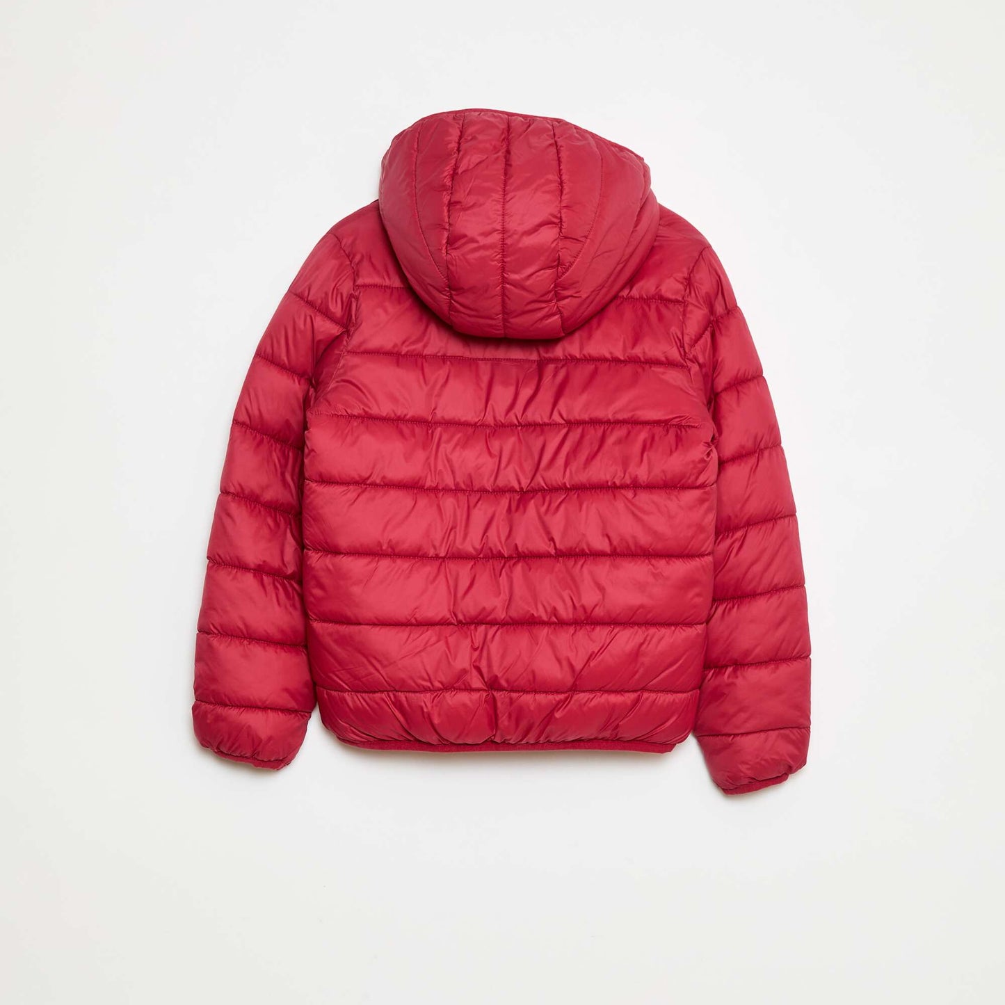 Lightweight Padded Jacket with Hood PINK