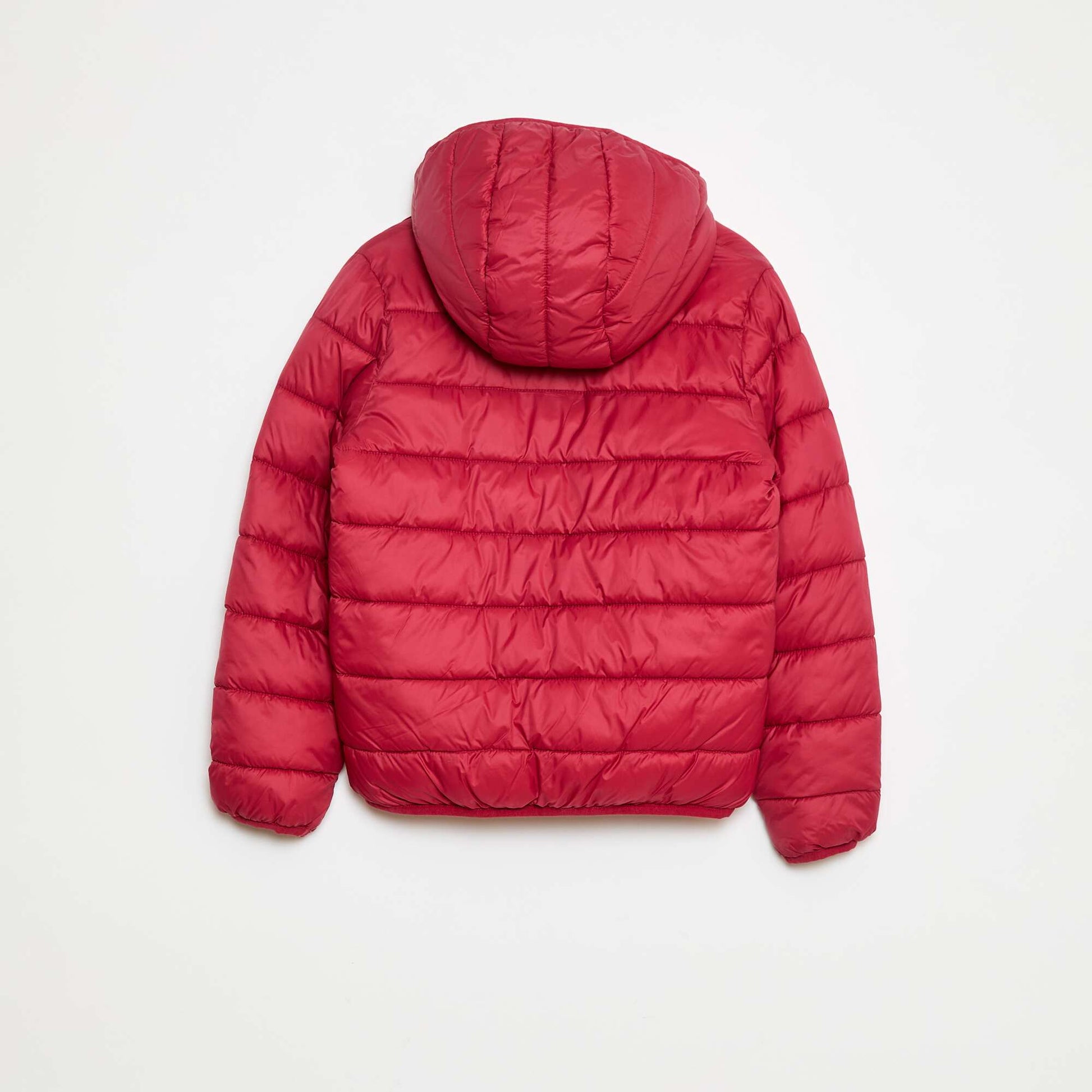 Lightweight Padded Jacket with Hood PINK