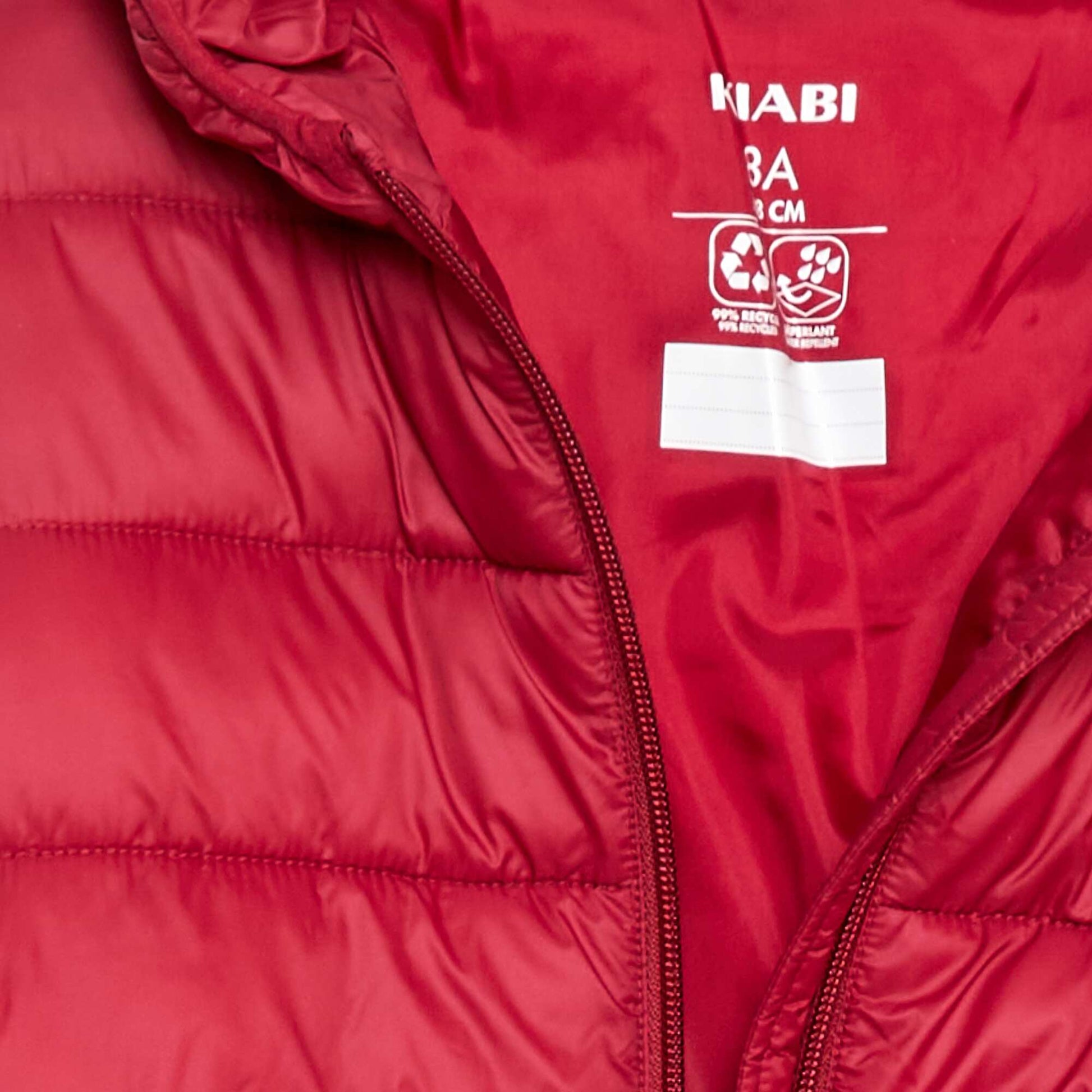 Lightweight Padded Jacket with Hood PINK