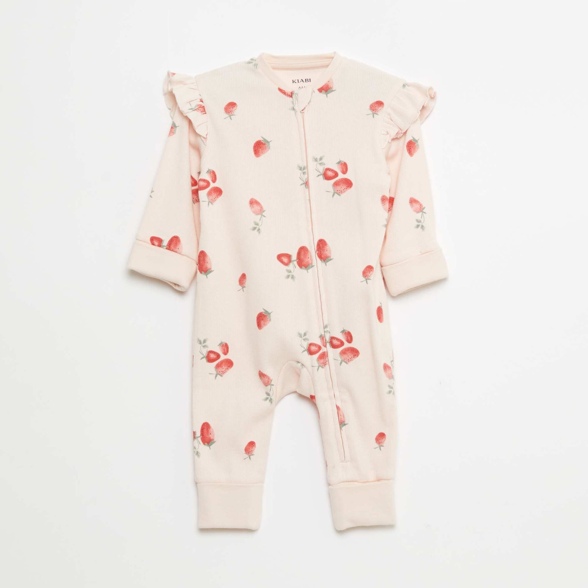 Sleepsuit  bib and bodysuit set - 3-piece set PINK