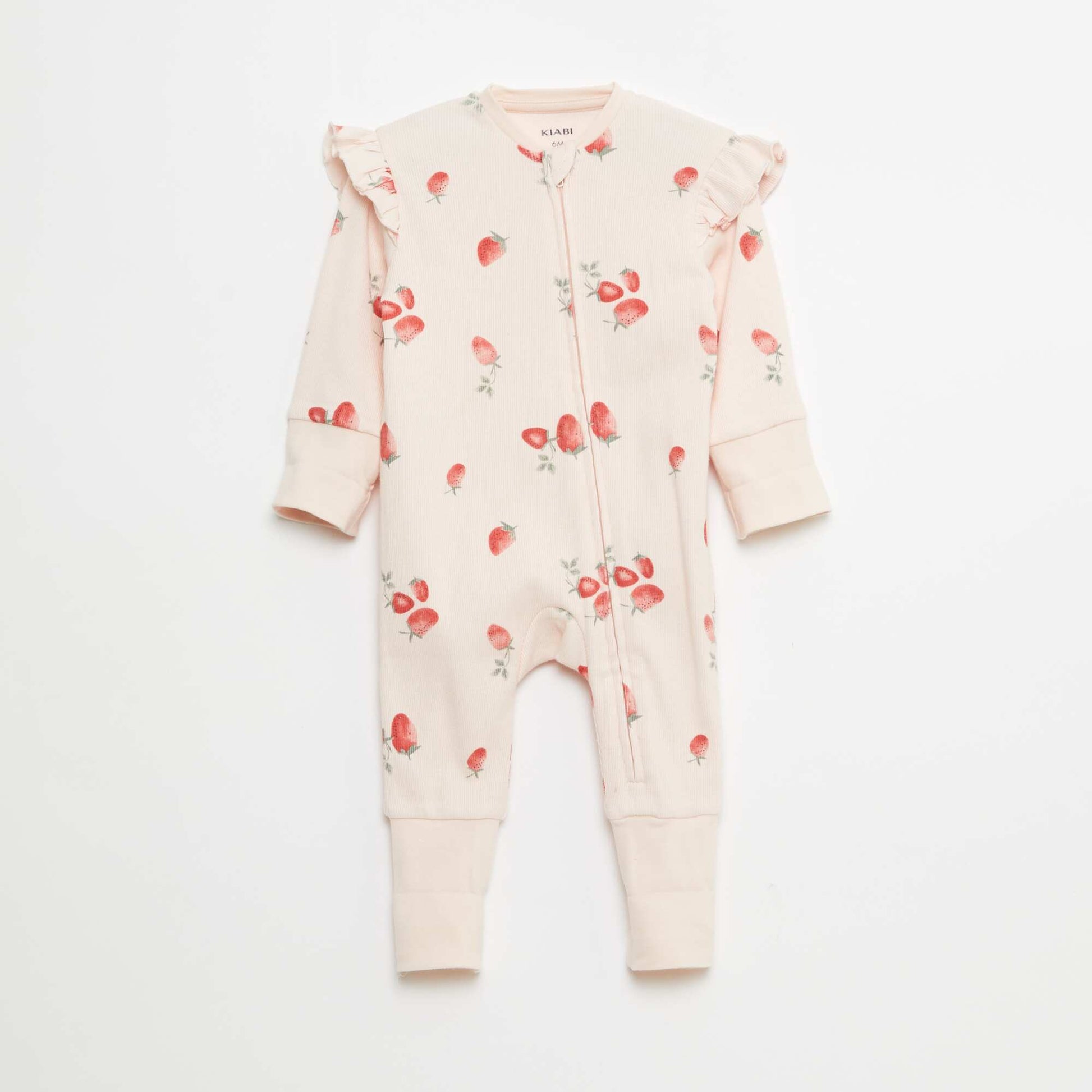 Sleepsuit  bib and bodysuit set - 3-piece set PINK