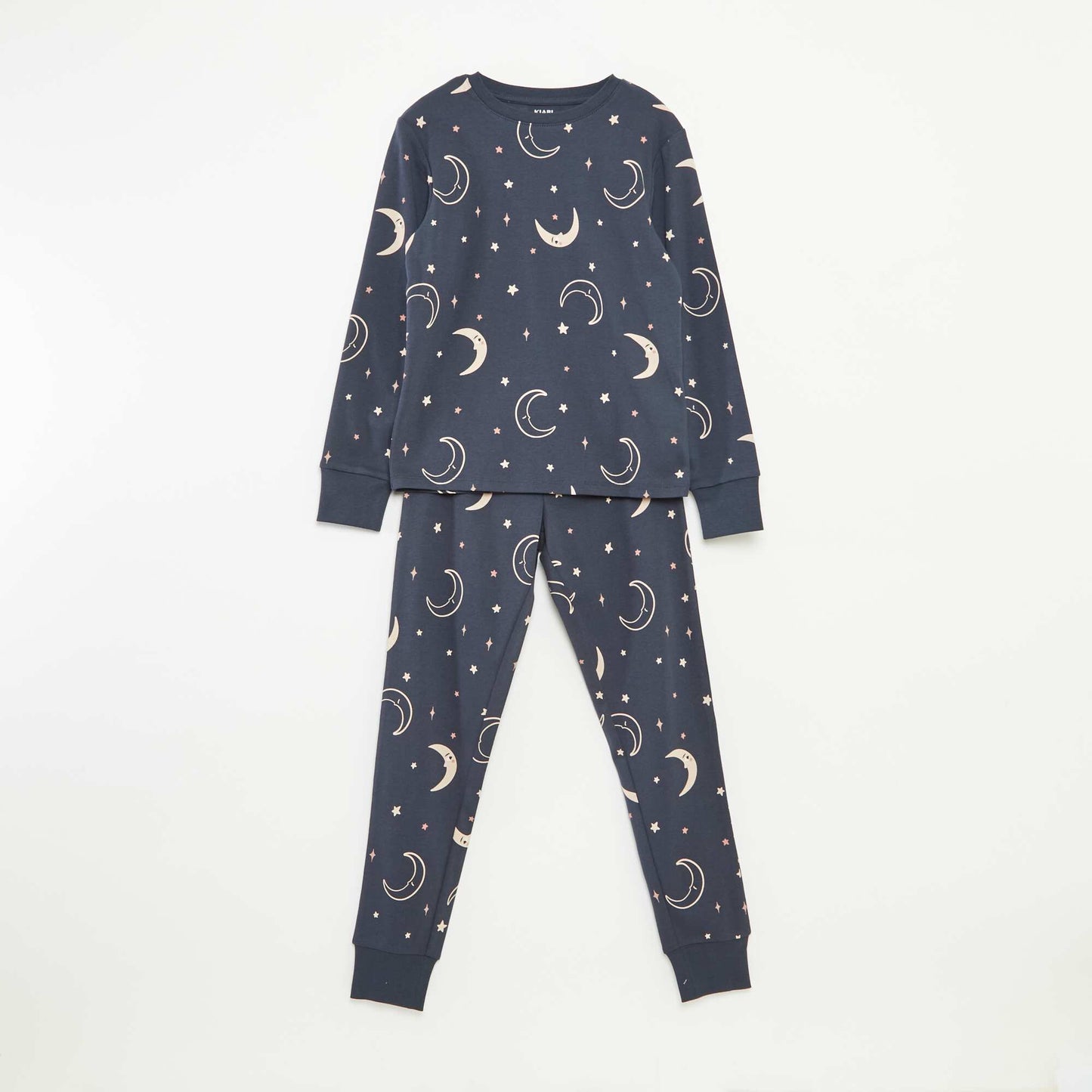 T-shirt and trousers pyjama set -  2-piece set BLACK