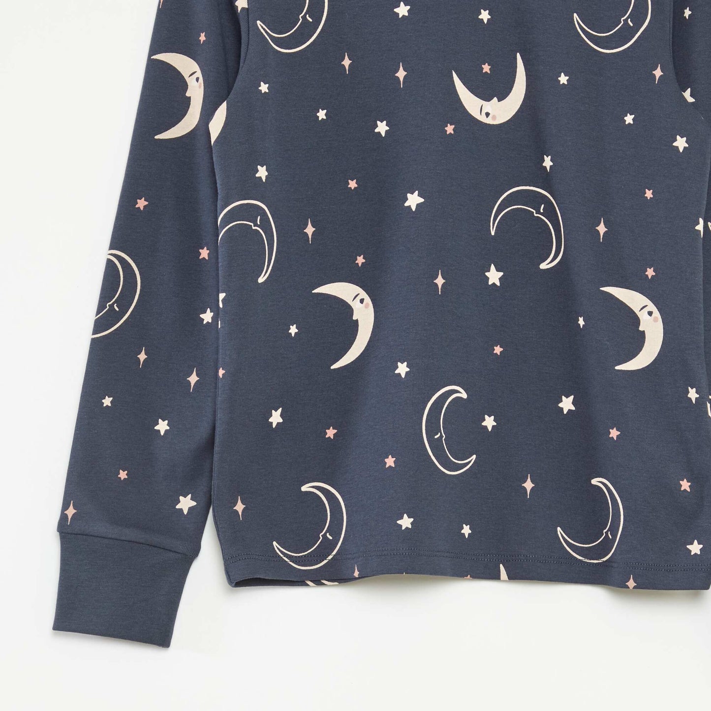 T-shirt and trousers pyjama set -  2-piece set BLACK