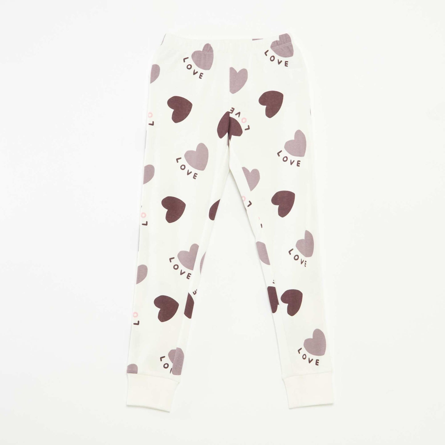 T-shirt and trousers pyjama set -  2-piece set PURPLE