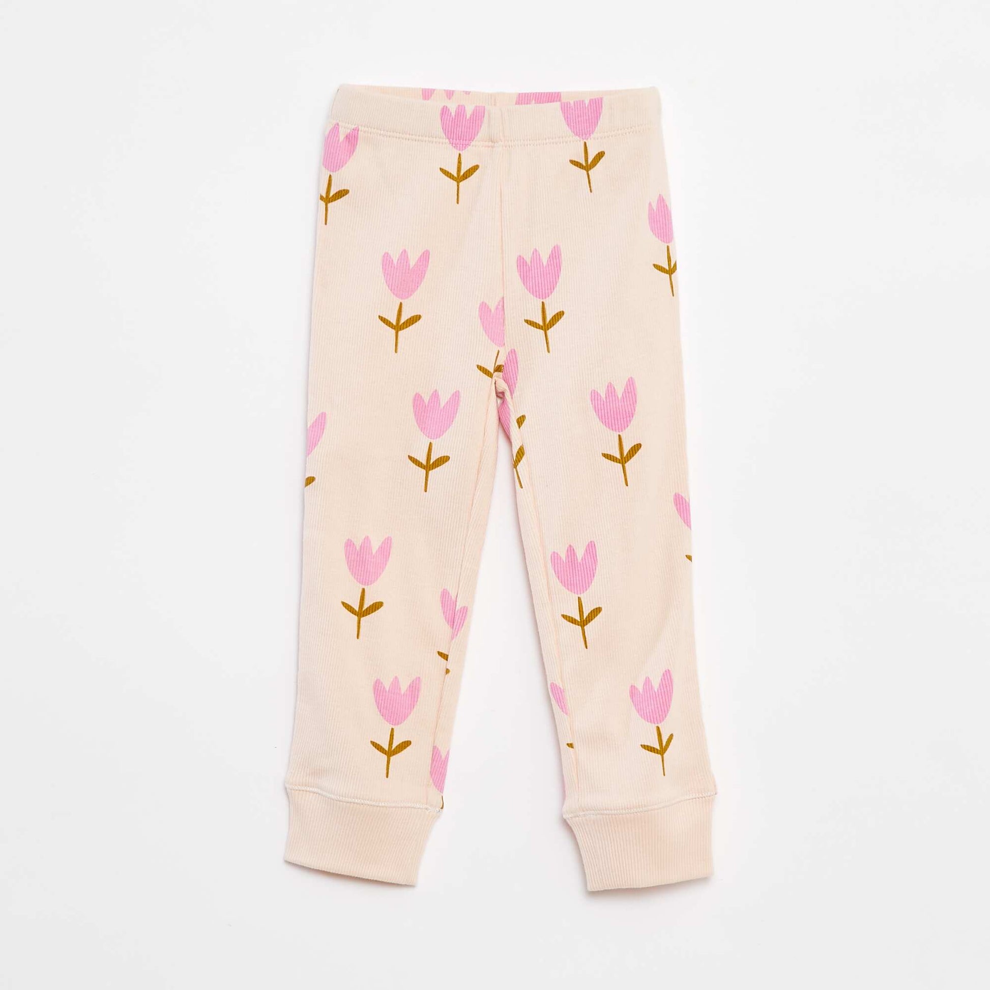 T-shirt and trousers pyjama set - 2-piece set PINK