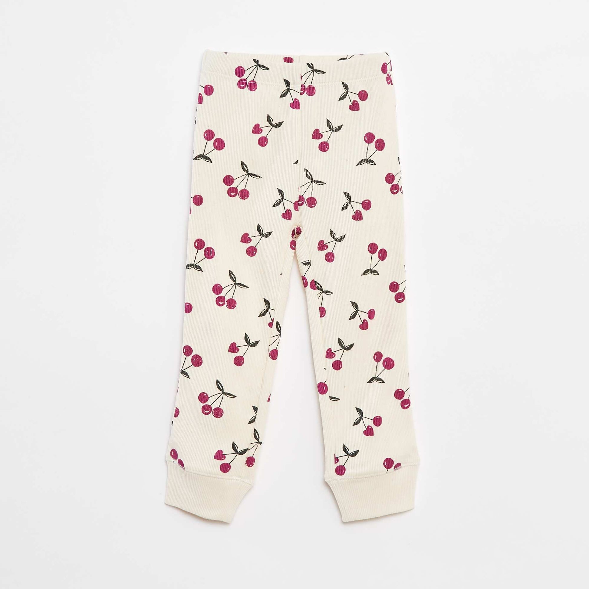 T-shirt and trousers pyjama set - 2-piece set WHITE