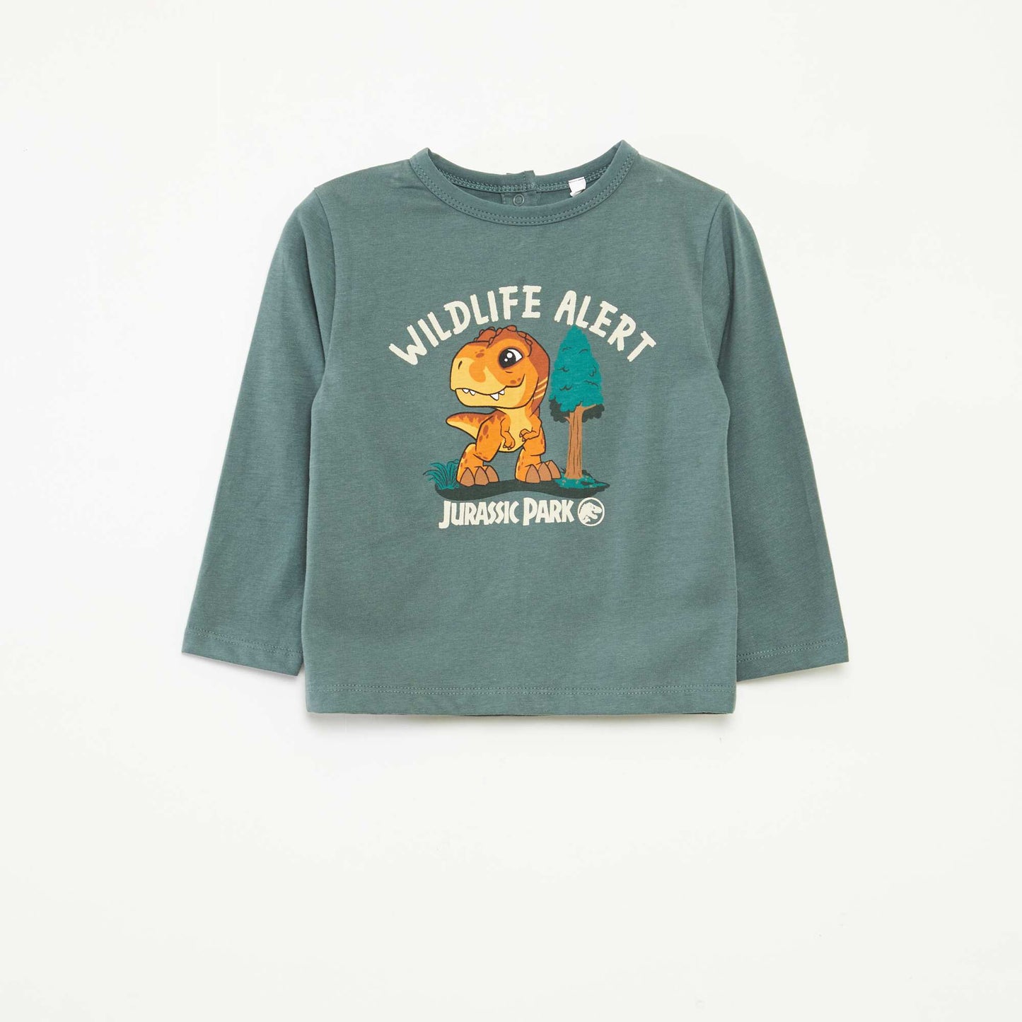 Jurassic Park T-shirt and trousers pyjama set - 2-piece set GREEN