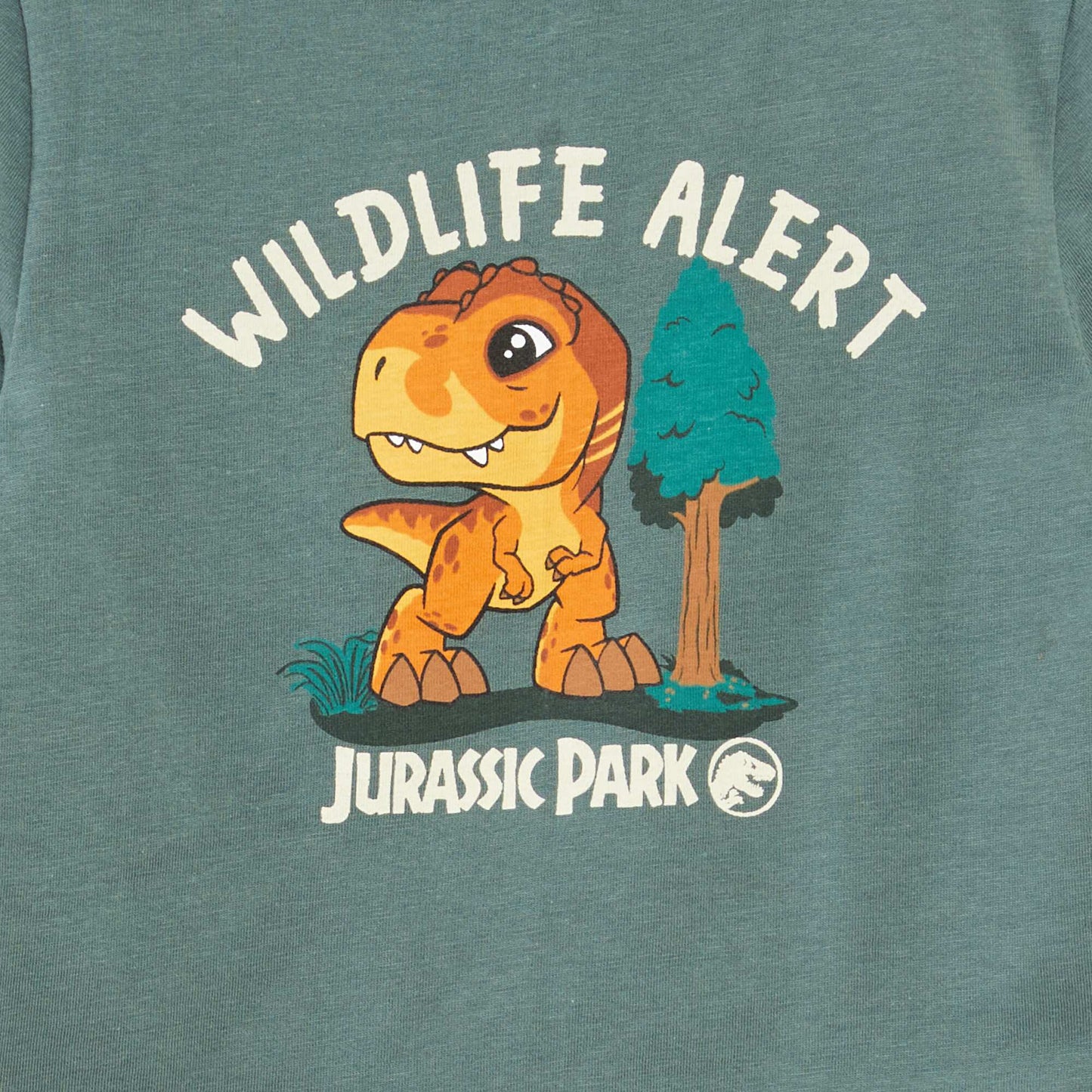 Jurassic Park T-shirt and trousers pyjama set - 2-piece set GREEN