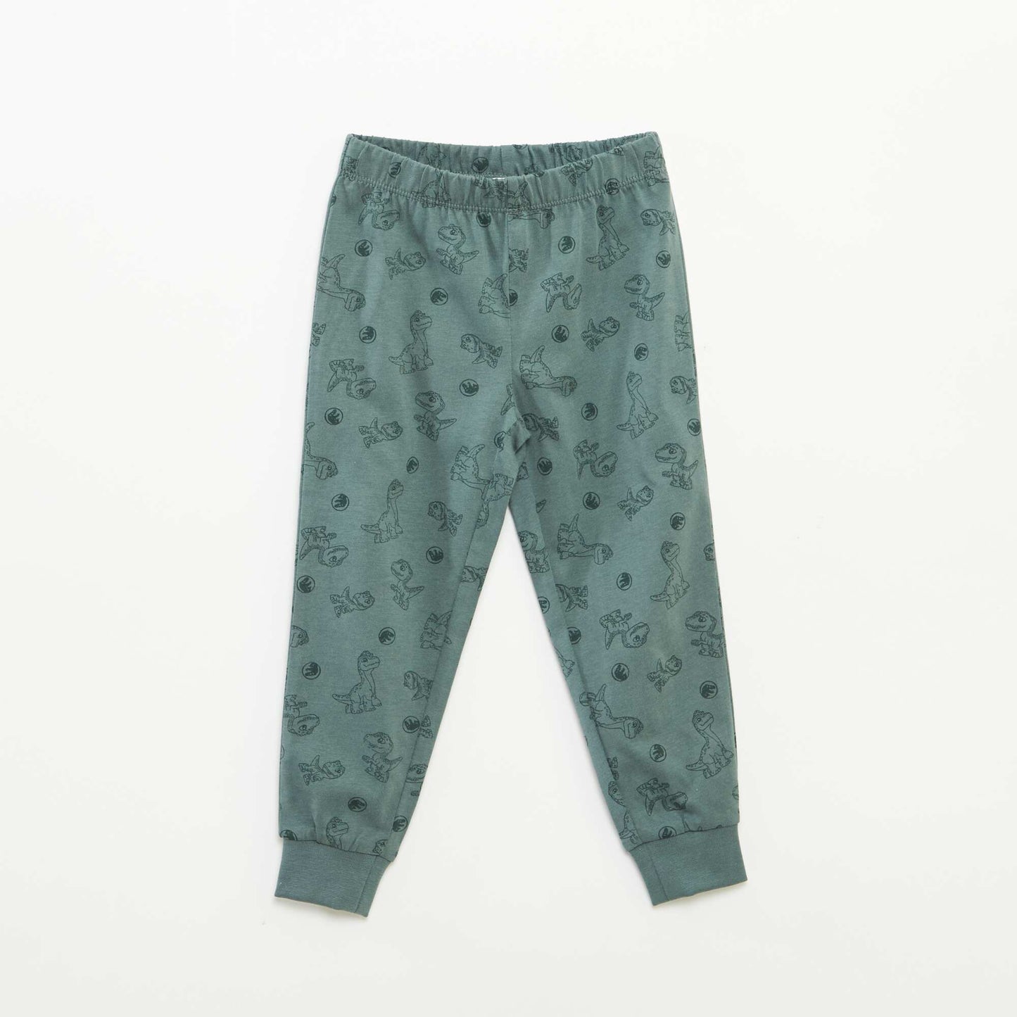 Jurassic Park T-shirt and trousers pyjama set - 2-piece set GREEN
