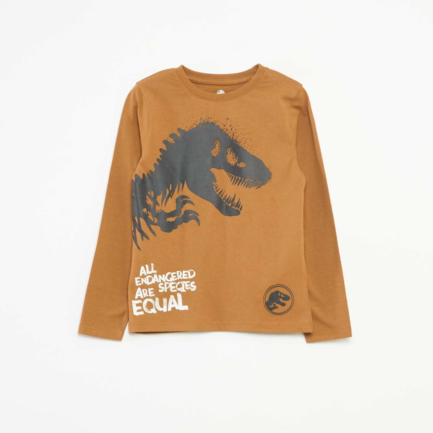 Jurassic Park T-shirt and trousers pyjama set - 2-piece set BROWN
