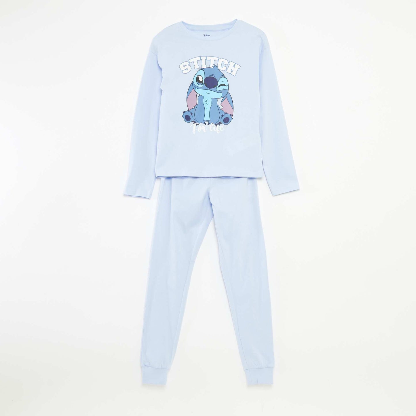 Disney Stitch T-shirt and trousers pyjama set BLUE