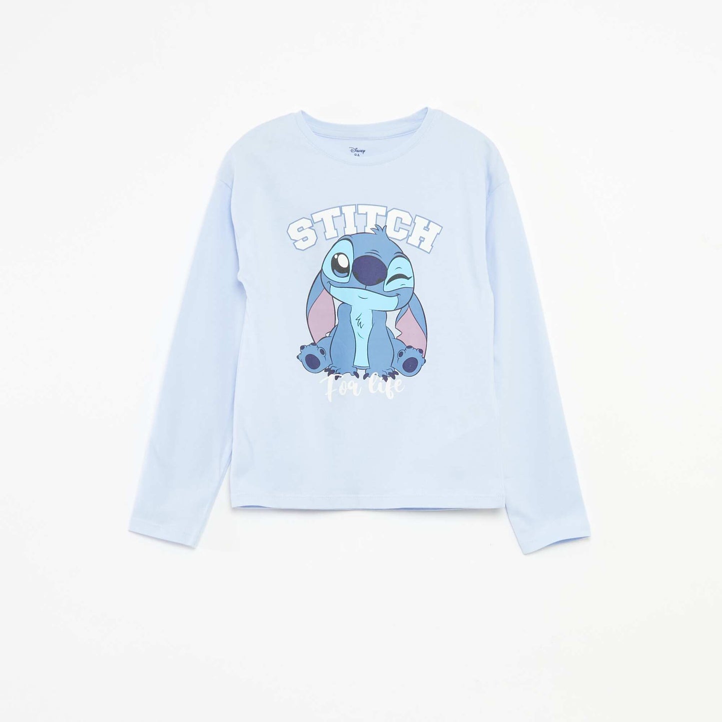 Disney Stitch T-shirt and trousers pyjama set BLUE
