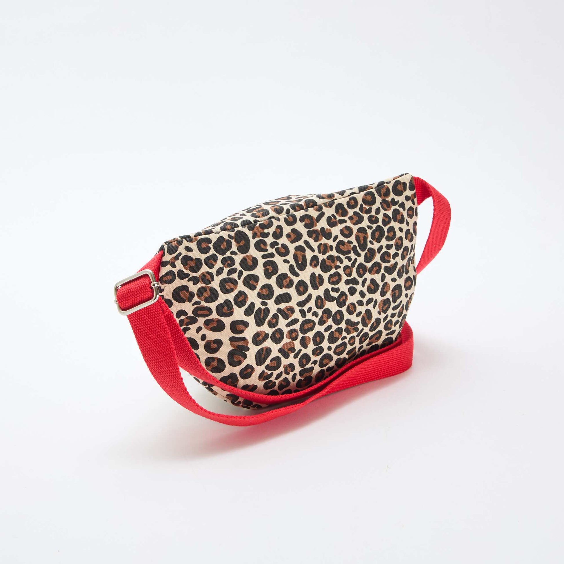 Leopard Print Bum Bag - Valentine's Day WHITE