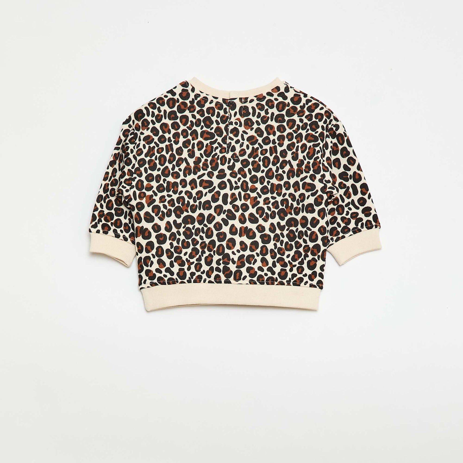 Round Neck Sweatshirt - Valentine's Day WHITE