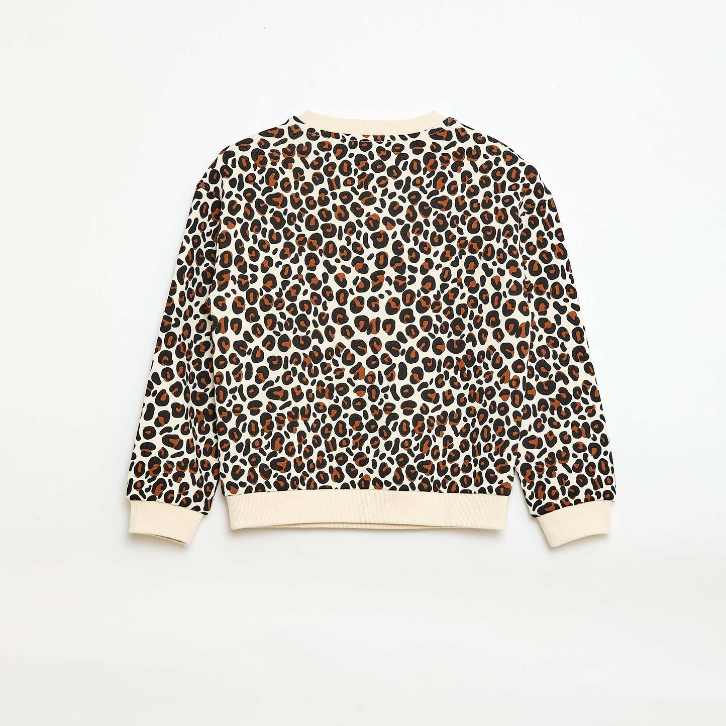 Round Neck Sweatshirt - Valentine's Day WHITE