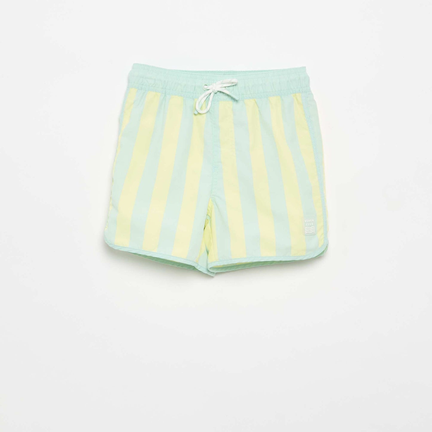 Striped Swim Shorts YELLOW