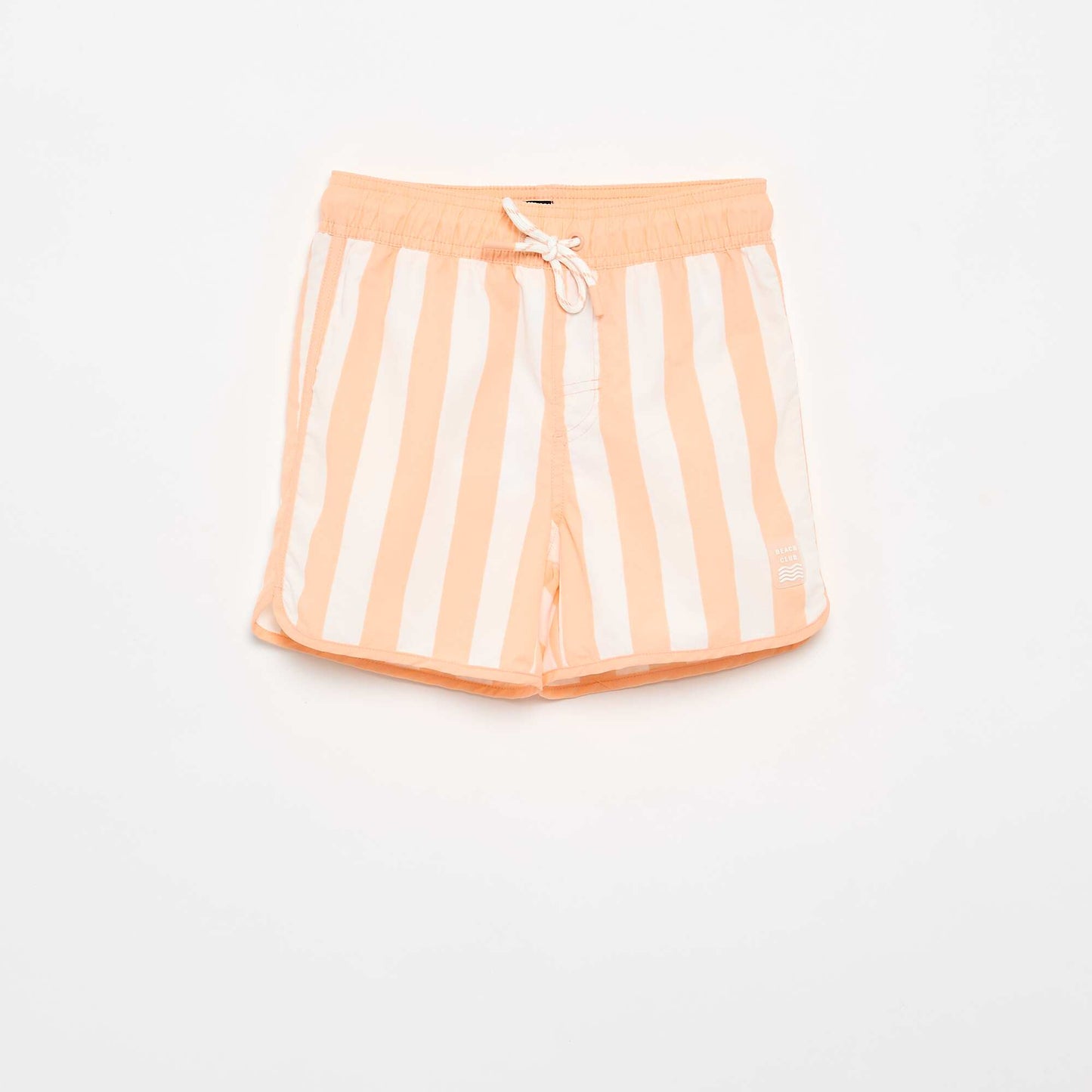 Striped Swim Shorts ORANGE