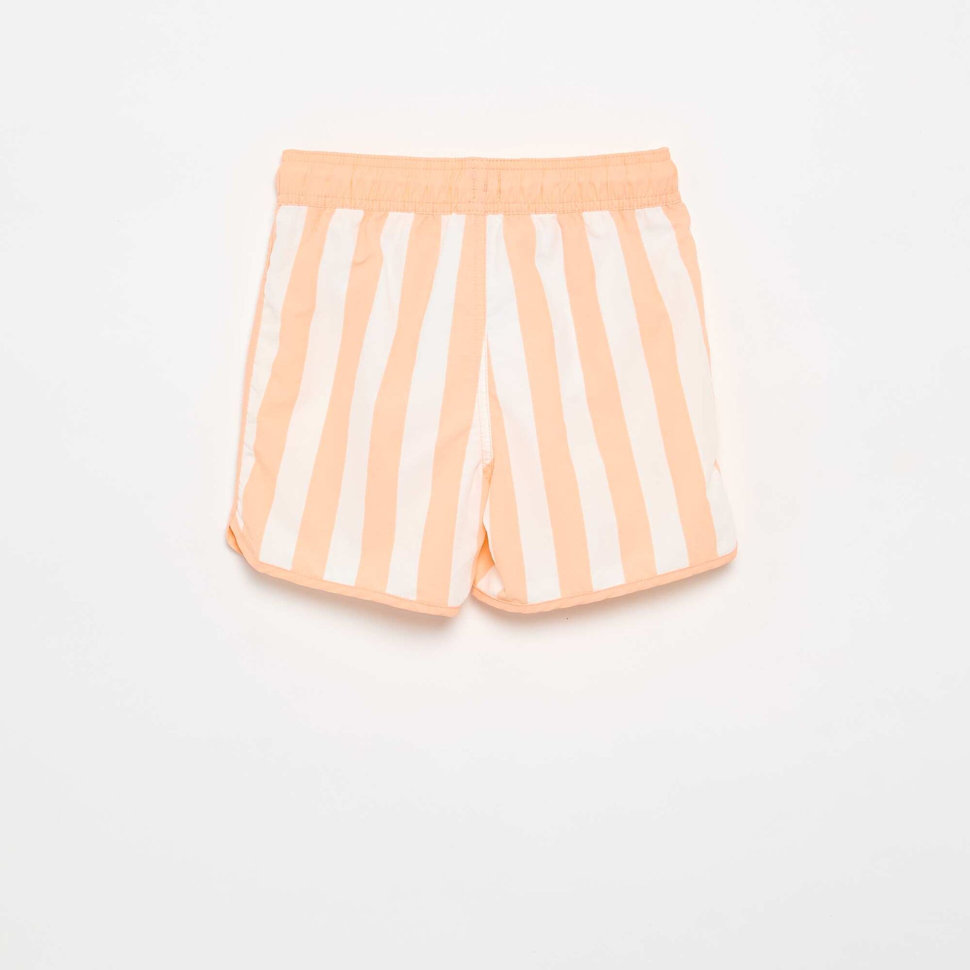 Striped Swim Shorts ORANGE