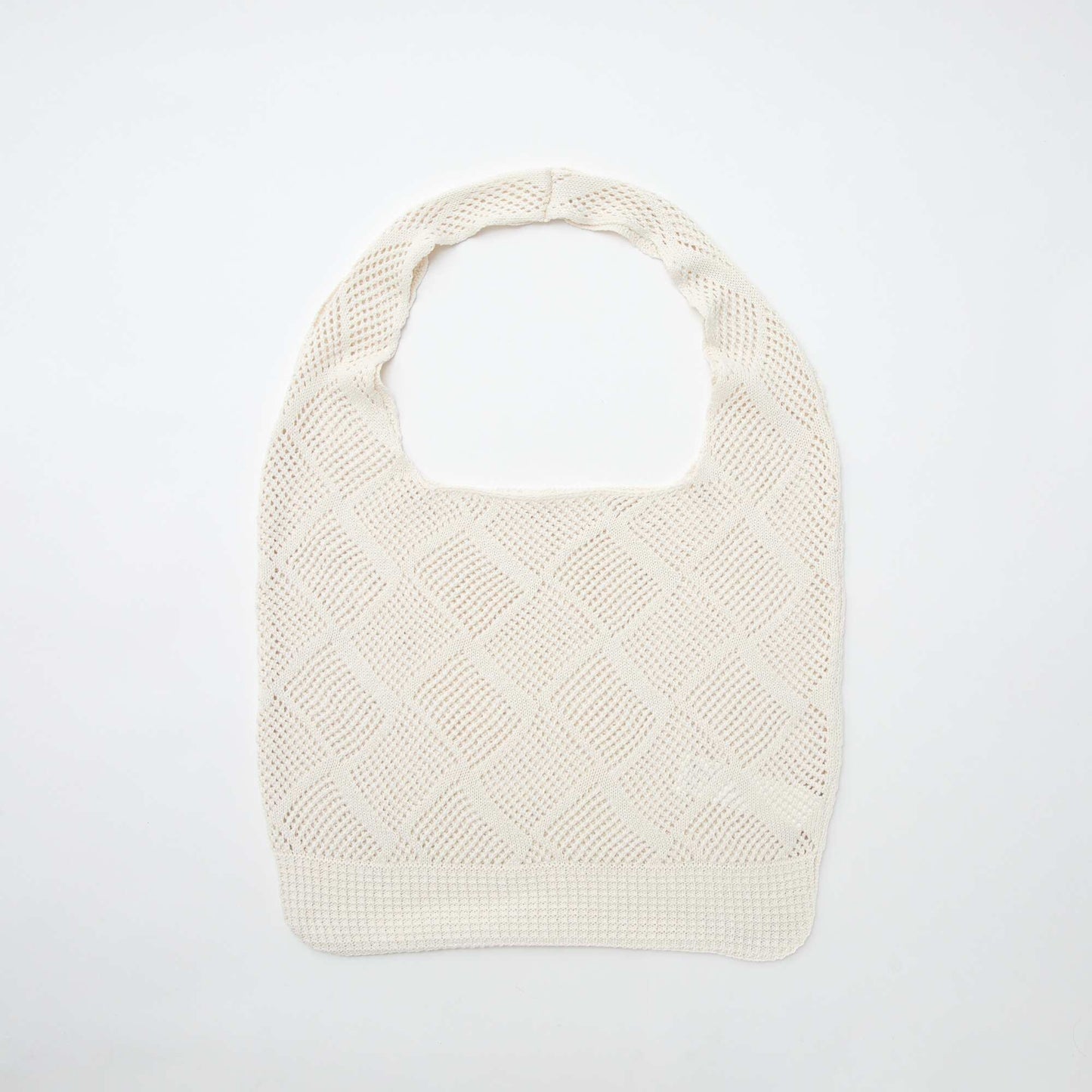 Mesh shoulder bag BEIGE
