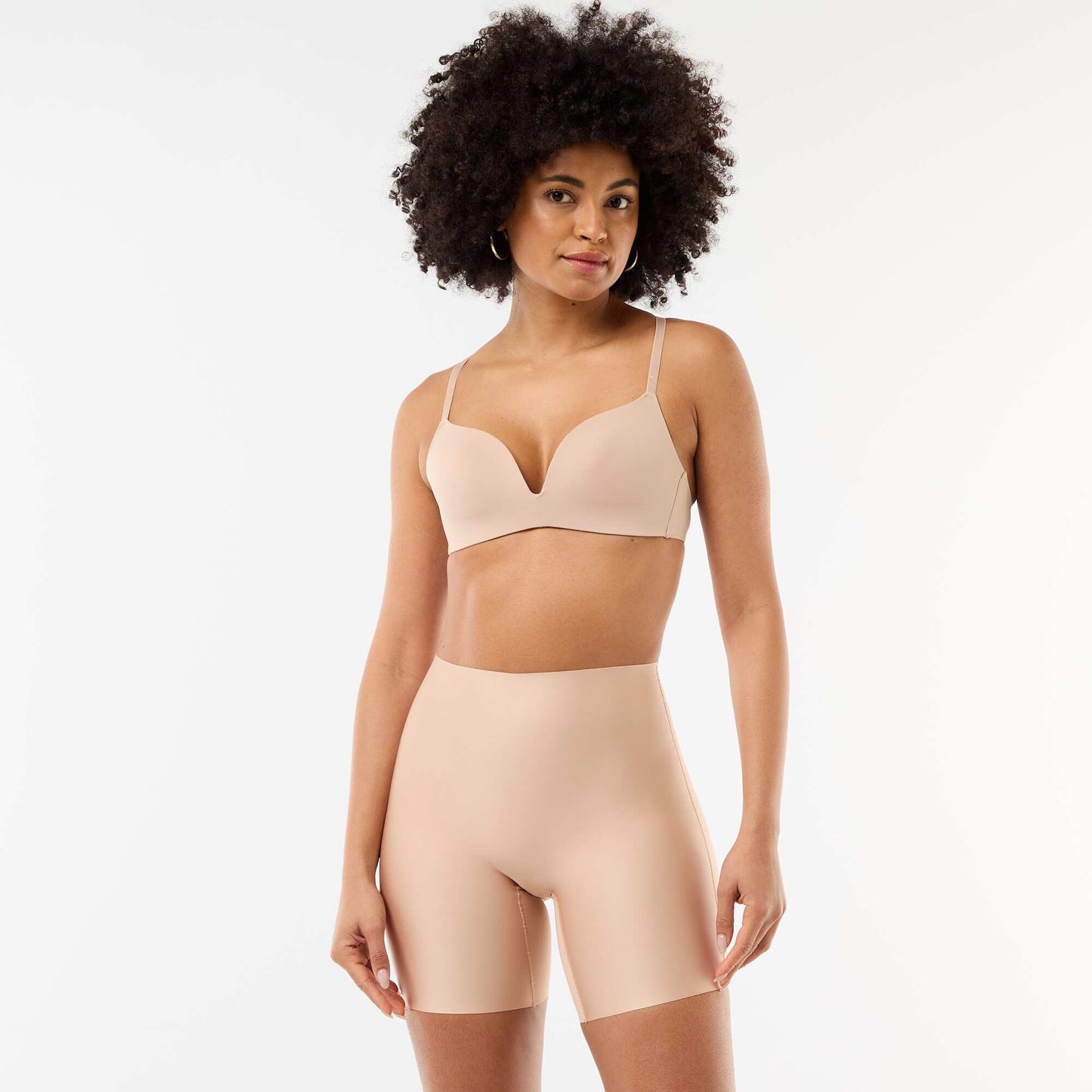 Microfiber Shapewear Shorts ECRU