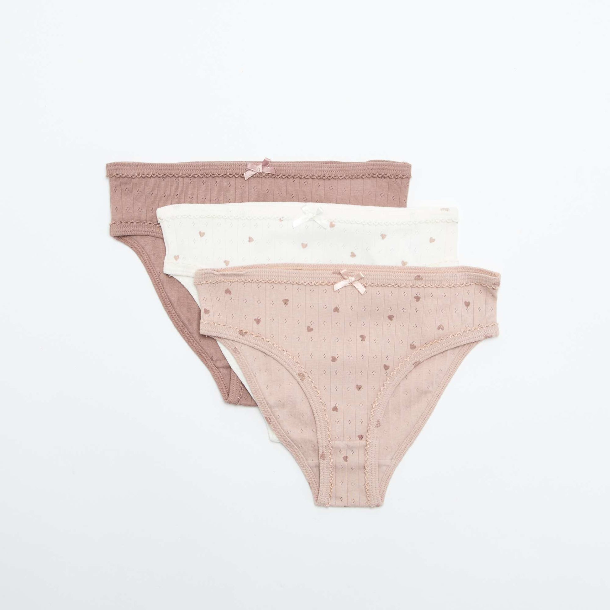 Pack of 3 briefs BROWN
