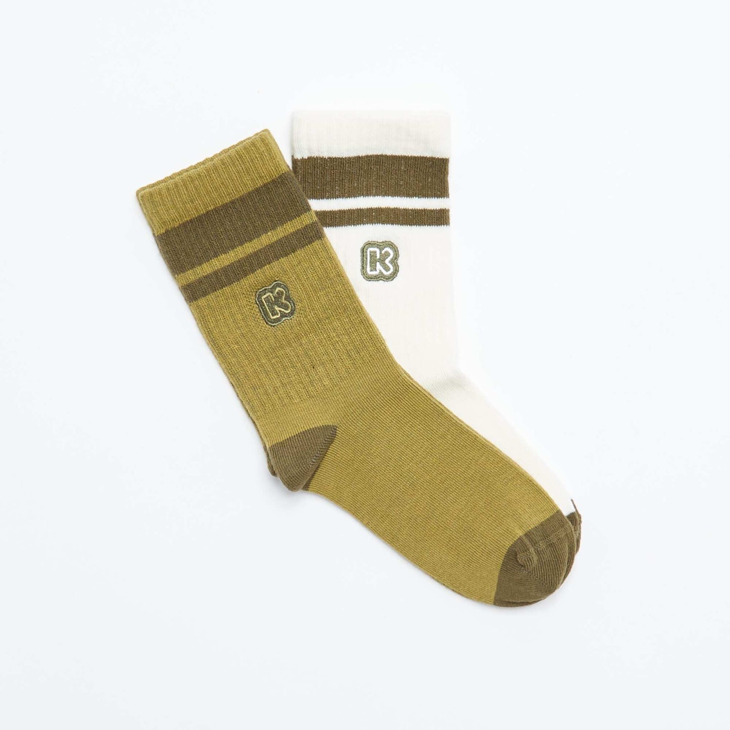 2-Pack Socks - Ze Marker WHITE